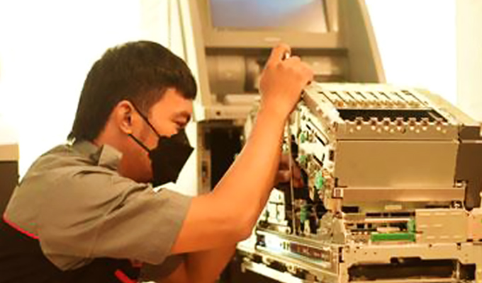 Repair Work at the Repair Center